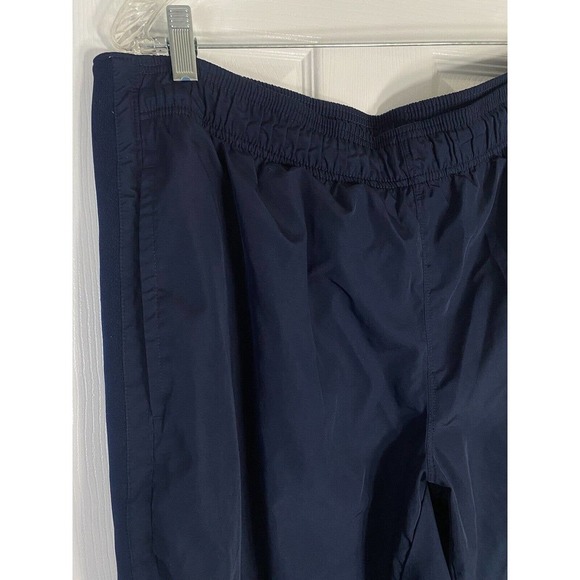 Vintage Nike Mens Breakaway‎ Basketball Pants Snap XL Navy Blue Red - Grey Tag - Picture 2 of 11